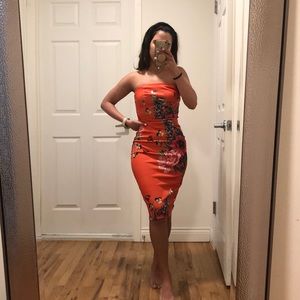 Midi bodycon dress